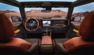 2022 Ford Bronco Interior