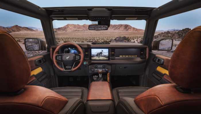 2022 Ford Bronco Sport Interior