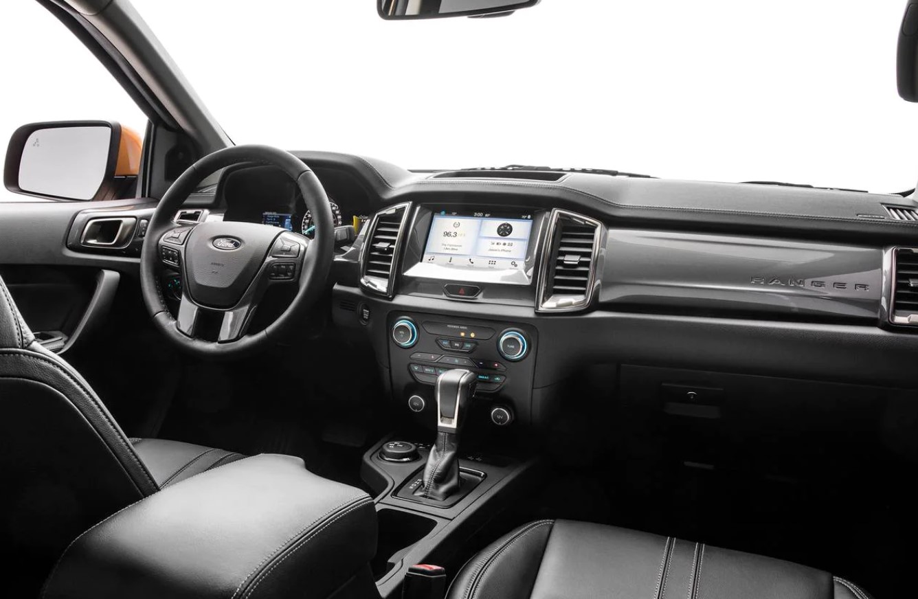 2023 Ford Ranger Supercab Interior