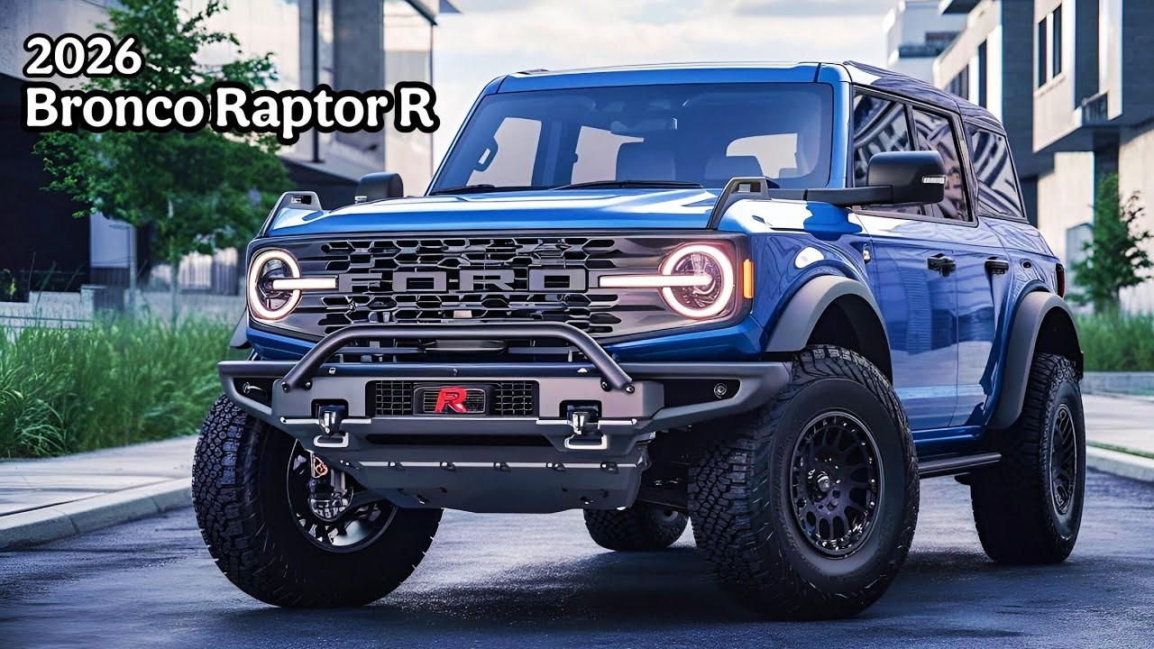 2026 Ford Bronco Raptor R REVEALED First Look At The Off Road Monster 