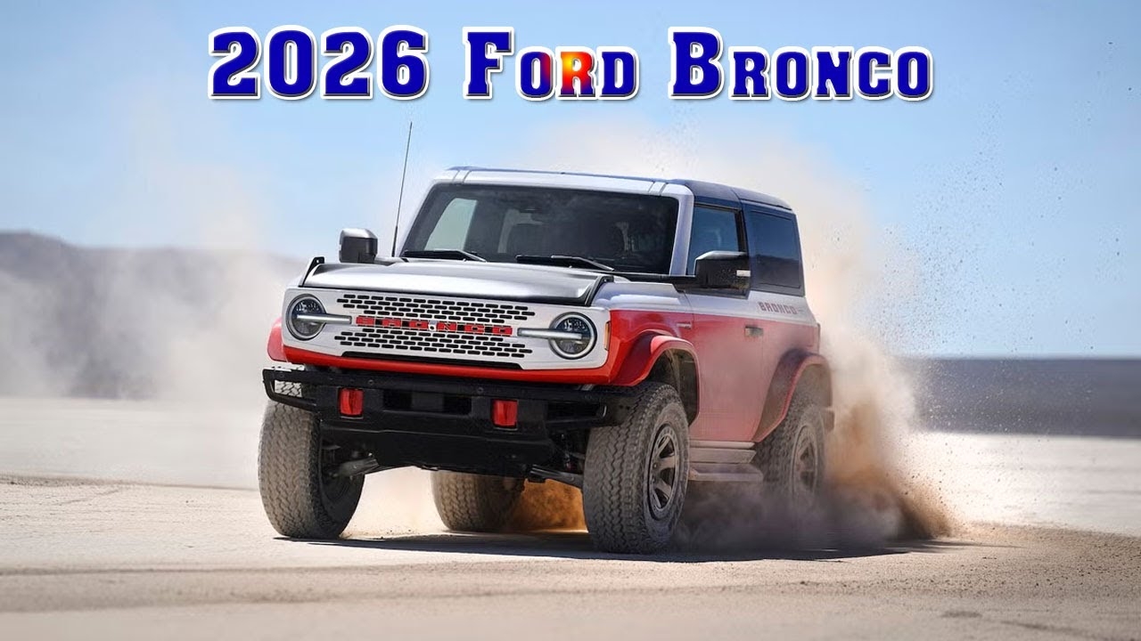 2026 Ford Bronco Sport Badlands 2026 Ford Bronco Heritage Limited 