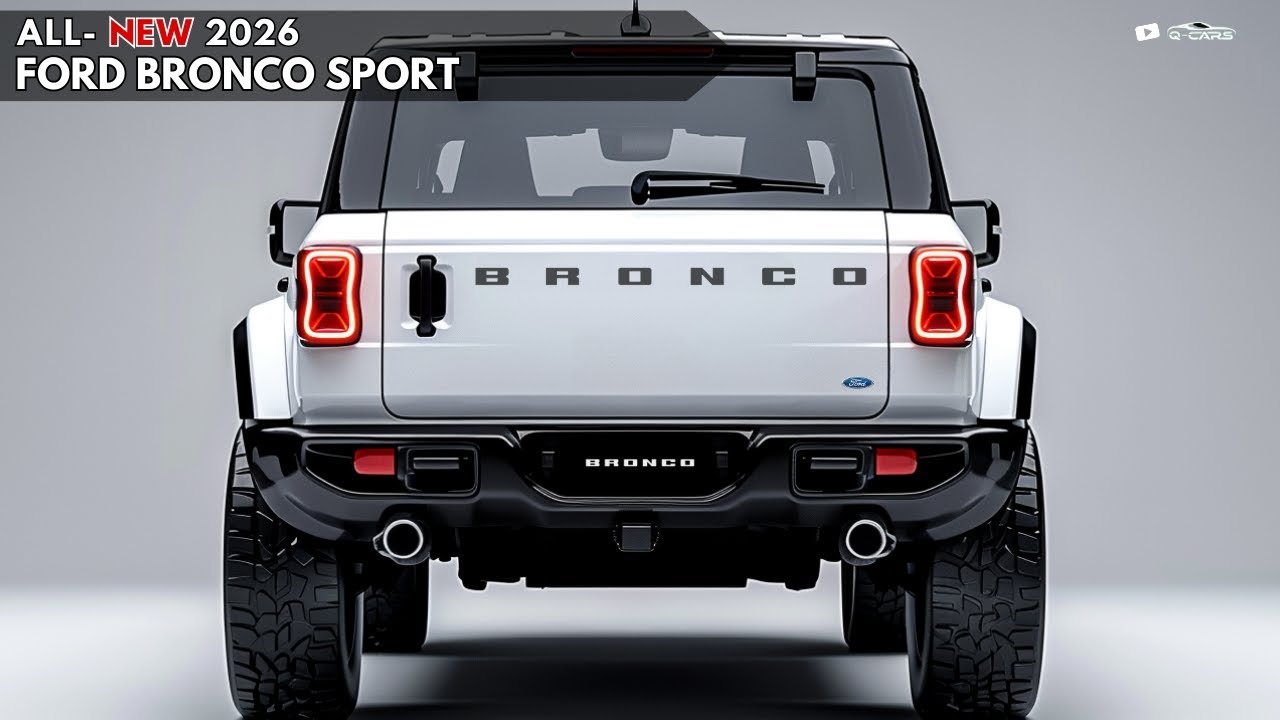 2026 Ford Bronco Sport Unveiled Exciting Journeys In A Small SUV 