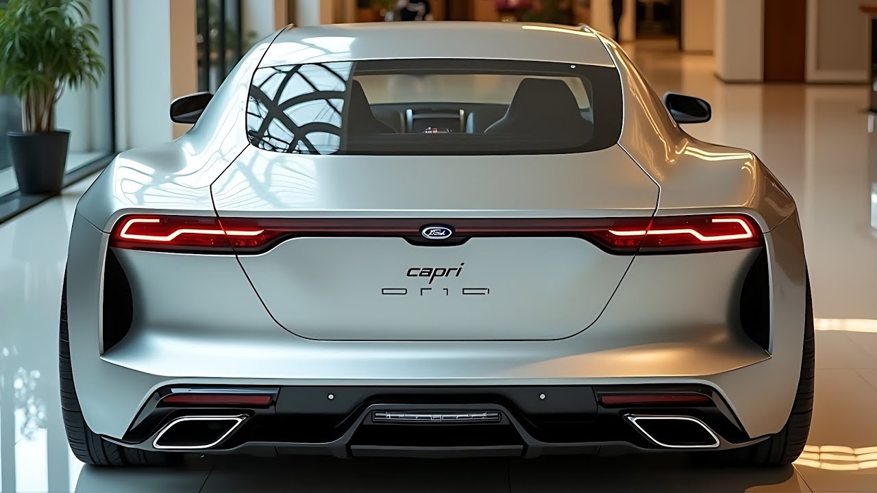 2026 Ford Capri Official Revealed The Perfect Blend Of Innovation And 