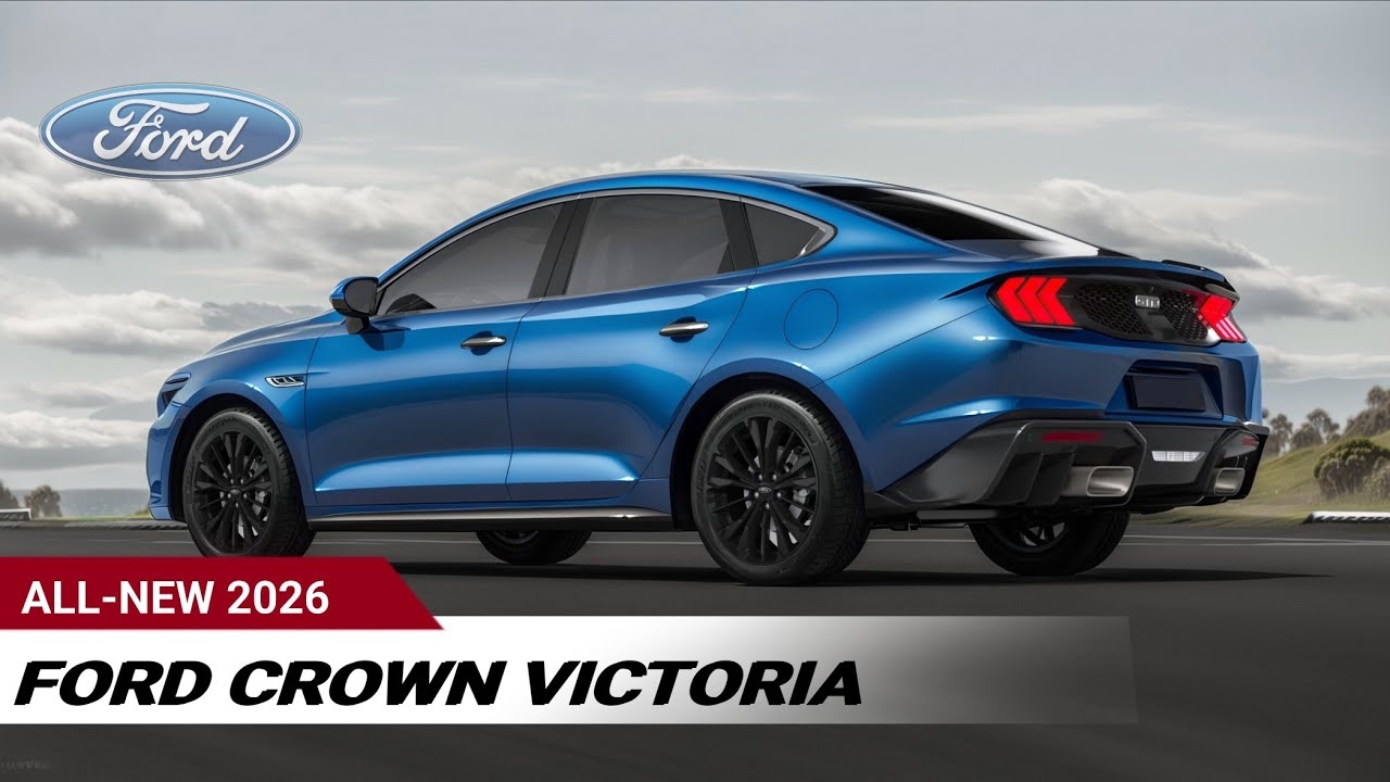 2026 Ford Crown Victoria Arrives To Give A Big Sedan Jolt To The 