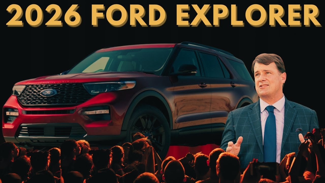 2026 Ford Explorer Is UNVEILED What To Expect YouTube