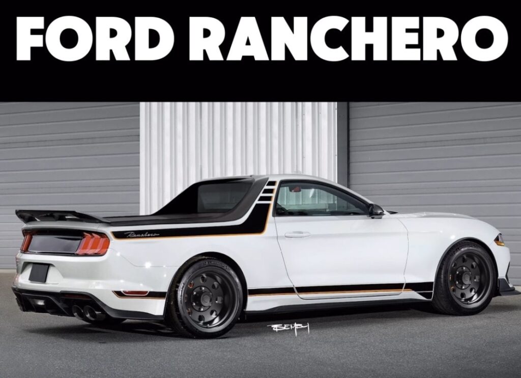 2026 Ford Ranchero Ute Comes Back To Virtual Life Based On The S550