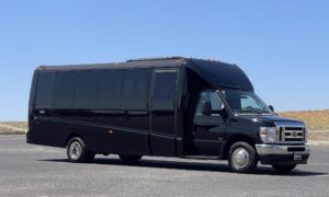 22 Passenger GM28 Ford E450 Black Grech Motors