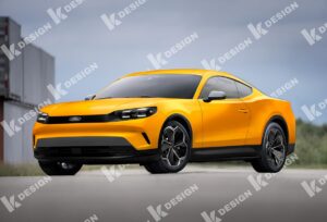 Ford Capri Coup EV 2026 Behance