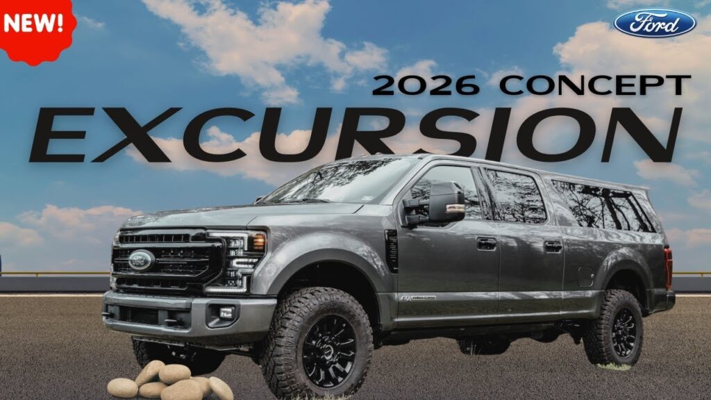 Ford Excursion 2026 Concept A Digital Dream Or Just Wishful Thinking