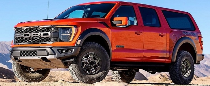 Ford Excursion Raptor Is The Digital Super Duty Performance SUV To 