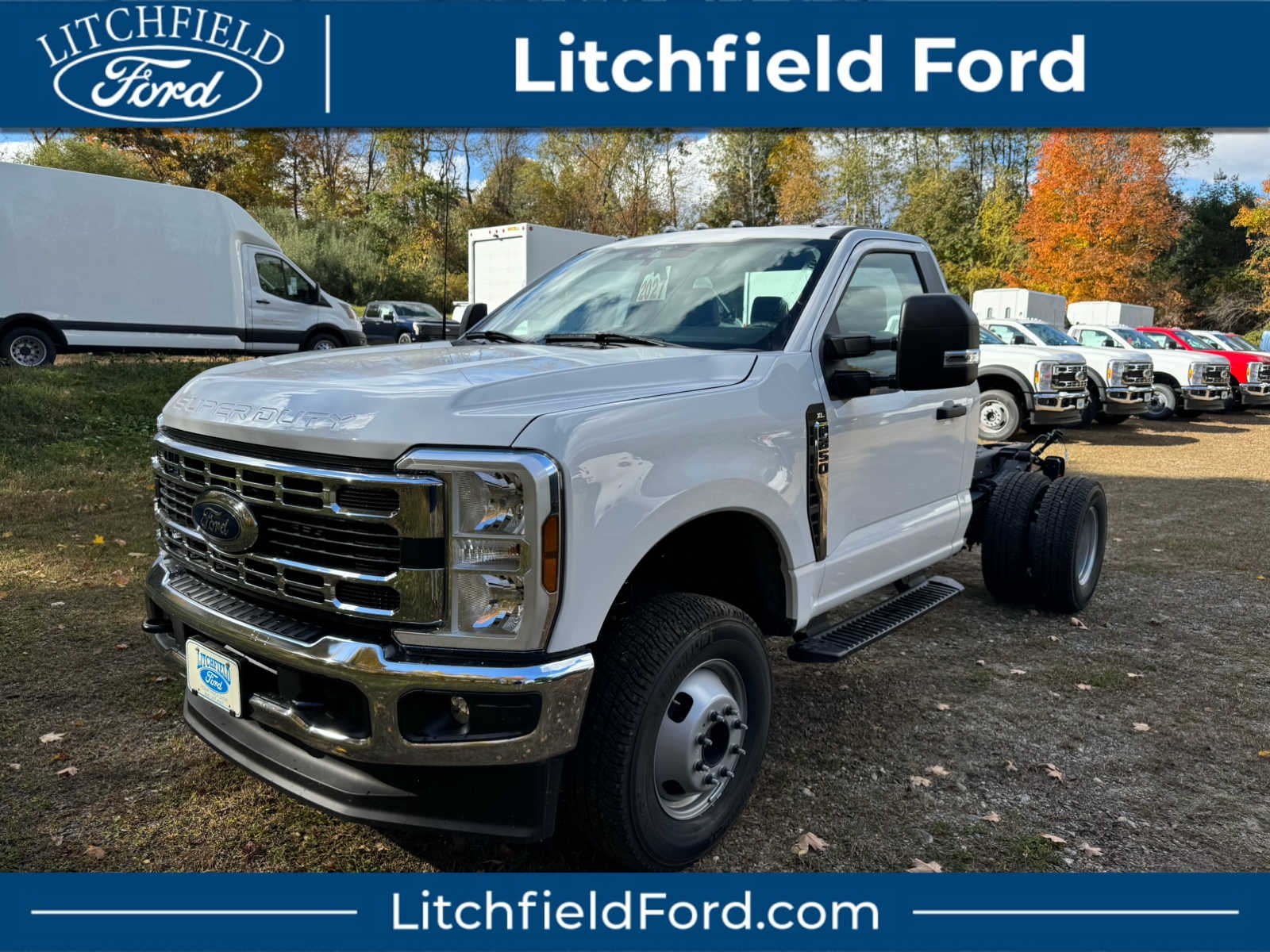 New 2024 Ford Super Duty F 350 DRW XL Regular Cab Chassis Cab In 