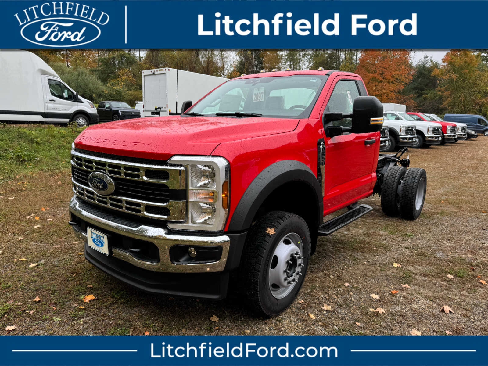 New 2024 Ford Super Duty F 550 DRW XL Regular Cab Chassis Cab In 