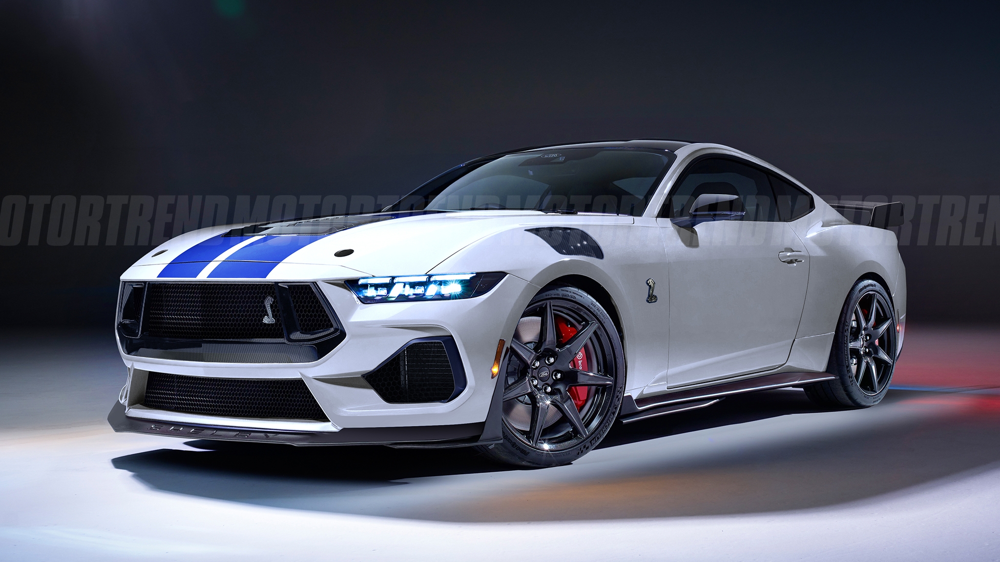 New 2026 Ford Mustang S650 Shelby GT500 Hertz GT500 H Rendered