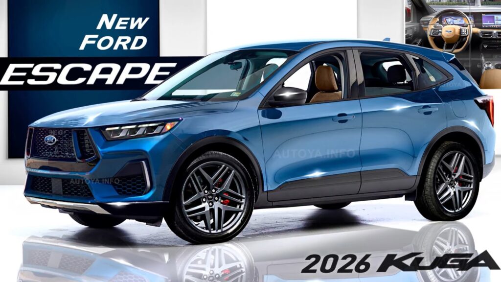 Refreshed 2026 Ford Escape Graces Imagination Land With Novelties