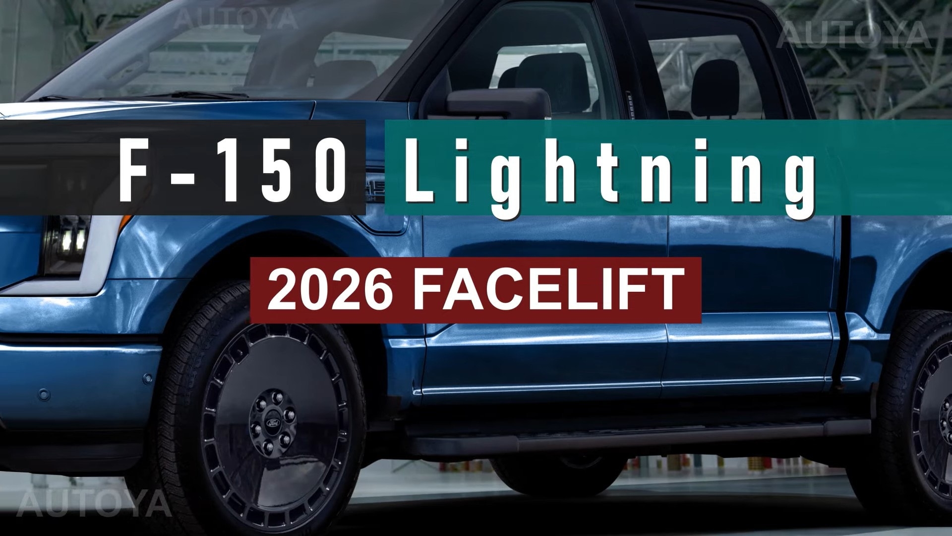 Refreshed 2026 Ford F 150 Lightning Spills The Beans In CGI Both 