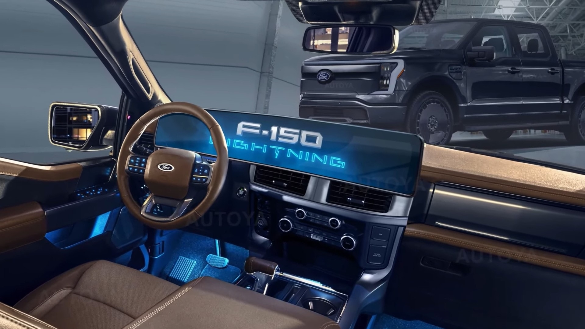Refreshed 2026 Ford F 150 Lightning Spills The Beans In CGI Both 