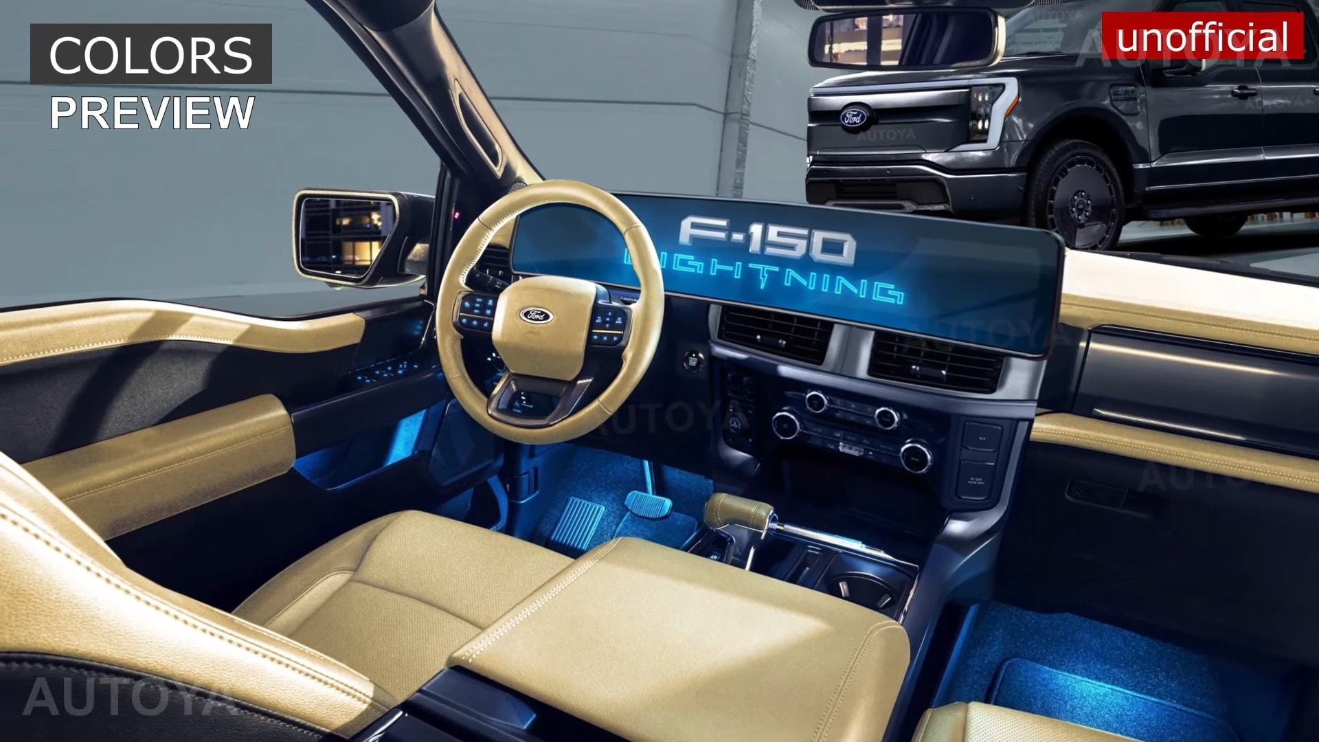 Refreshed 2026 Ford F 150 Lightning Spills The Beans In CGI Both 