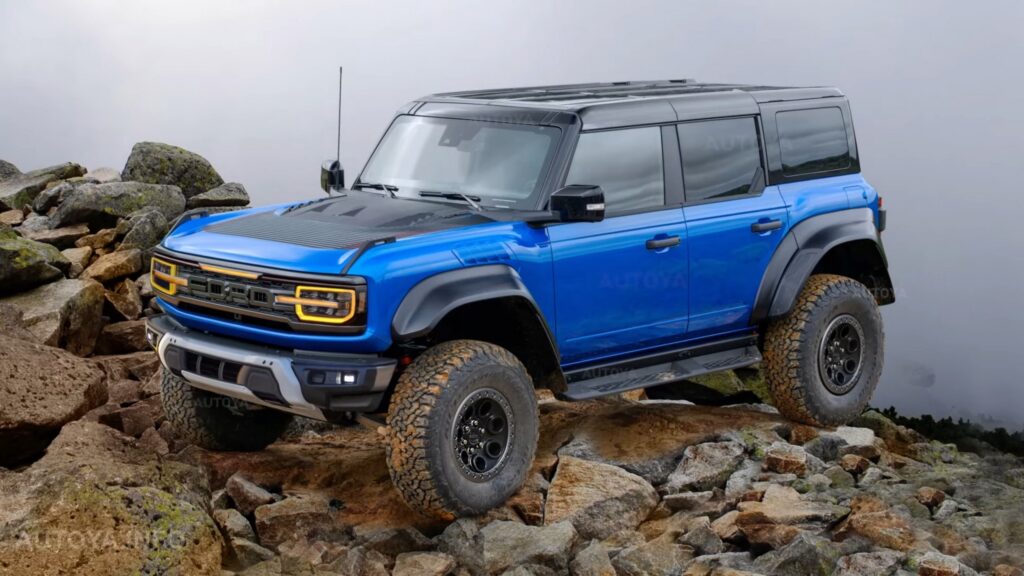 Rendering Do You Like The Facelifted 2026 Ford Bronco Autoevolution