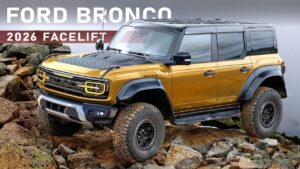 Rendering Do You Like The Facelifted 2026 Ford Bronco Autoevolution