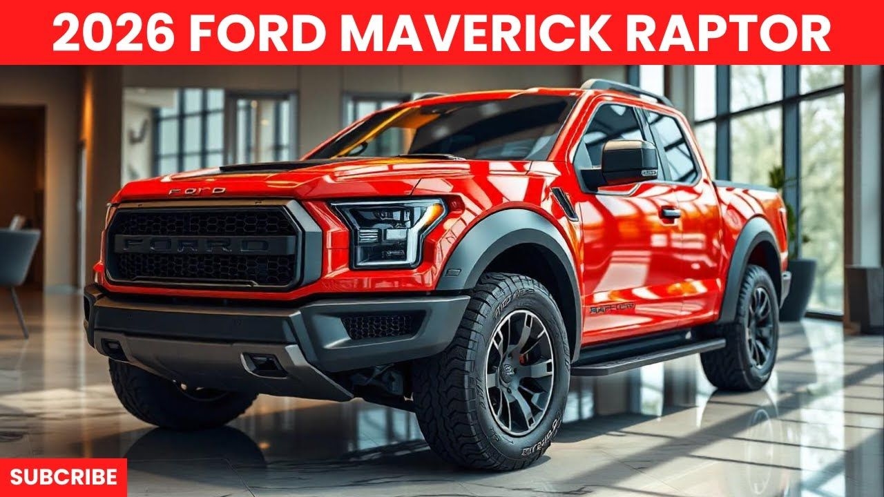 Unveiling 2026 Ford Maverick Raptor The Perfect Pickup Truck 