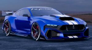 What If The Next 2026 Shelby GT500 Looked Like This Render Carscoops